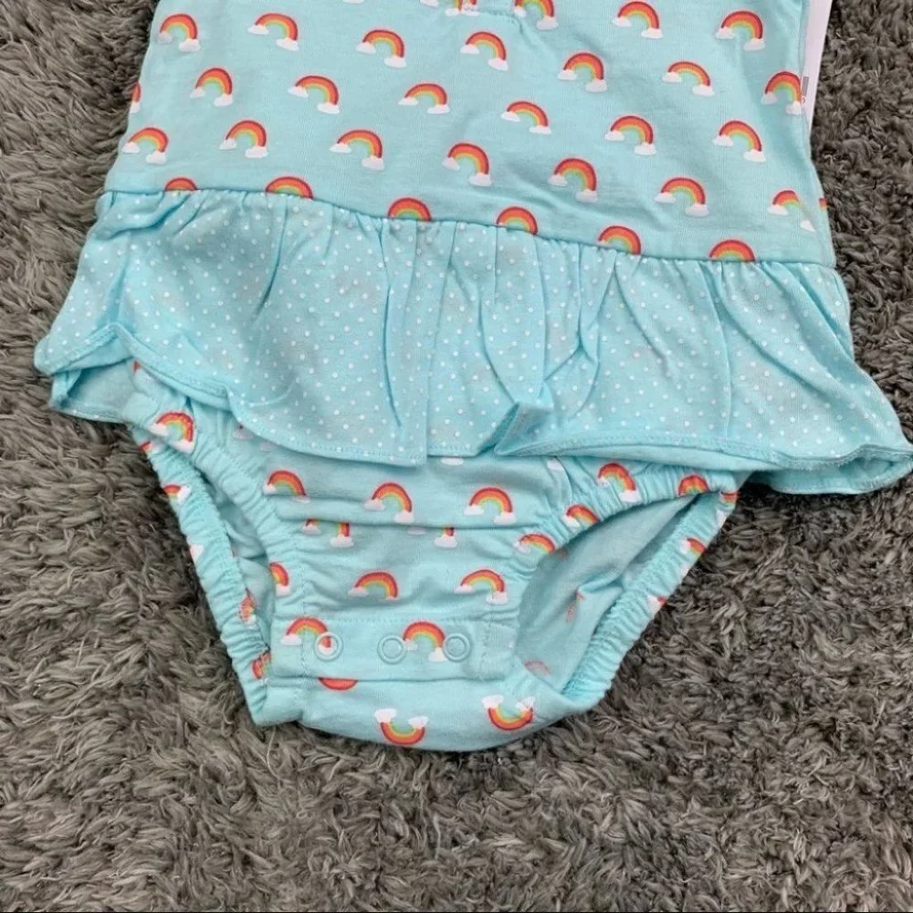 Toddlers Girl Romper 5 piece Bundle, 6 Month